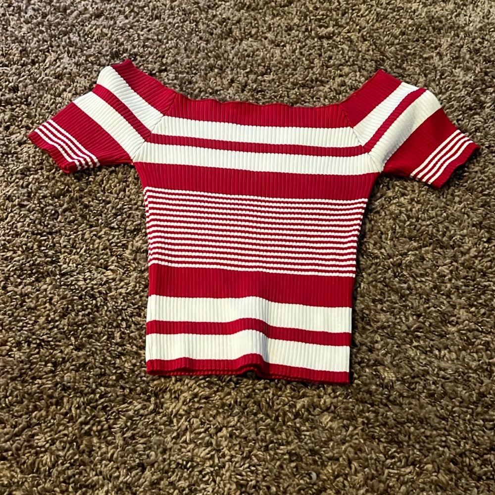 Stripe crop top